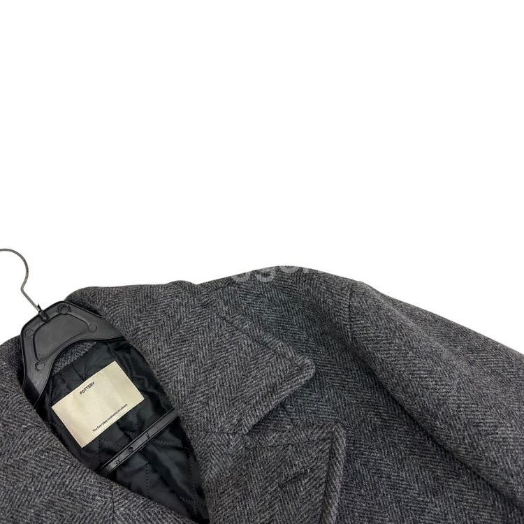 포터리 24fw 울 피코트--3