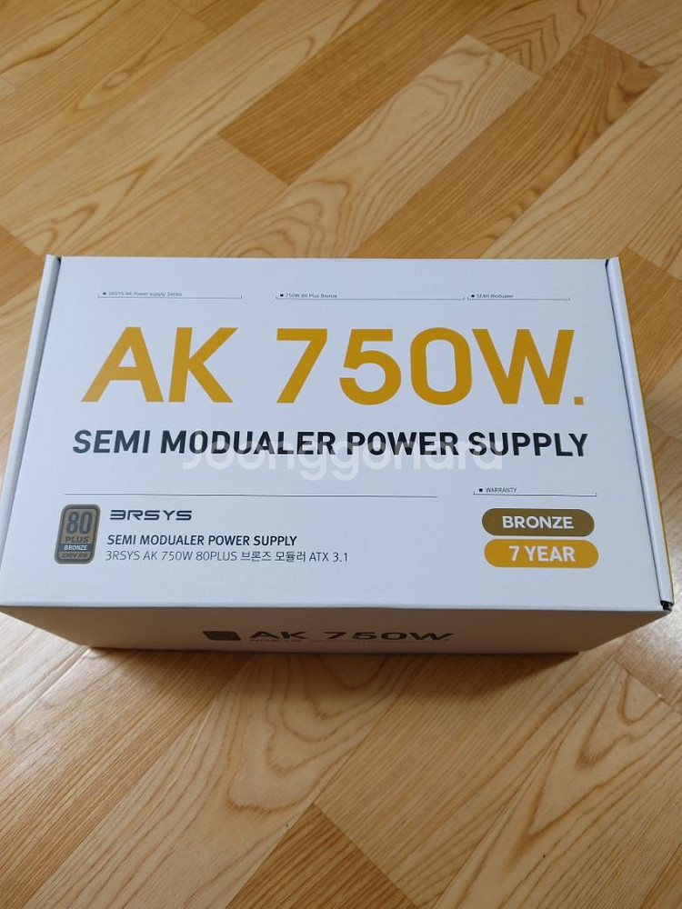 3RSYS AK 750W 80PLUS브론즈 ATX3.1--0