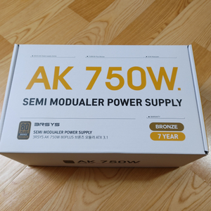 3RSYS AK 750W 80PLUS브론즈 ATX3.1