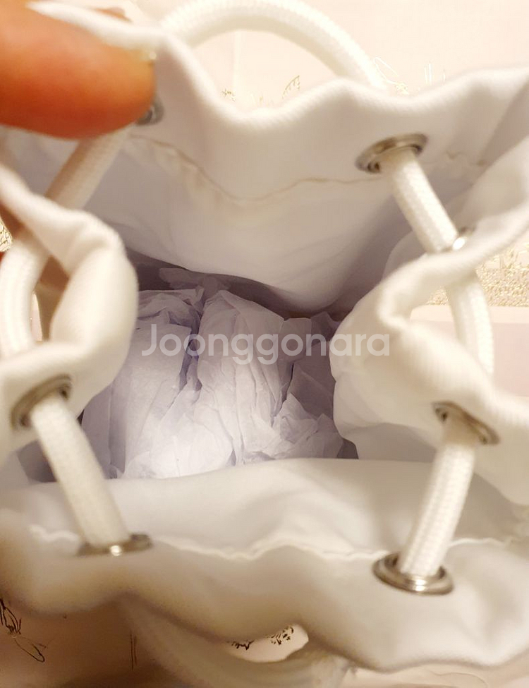 디올 복조리 파우치 (새것)--3