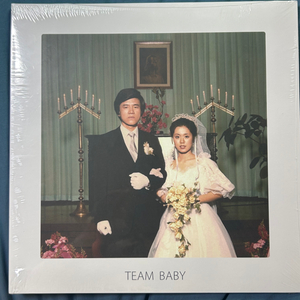 검정치마 team baby lp 미개봉