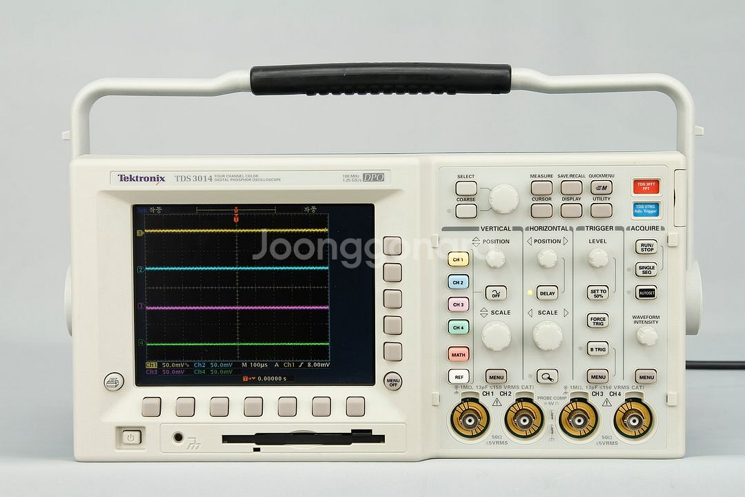 Tektronix TDS3014 디지털 오실로스코프--2