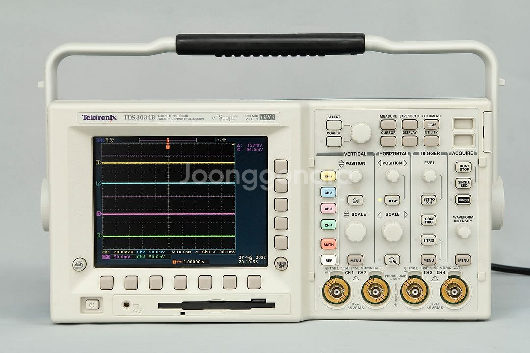 Tektronix TDS3034B 디지털 오실로스코프--2
