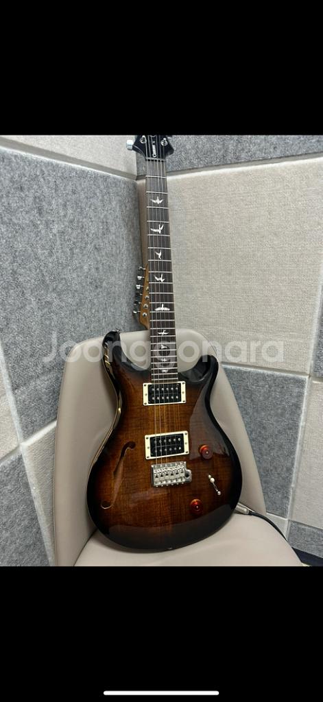 PRS SE CU22 Simi Hollow 썬버스트--2