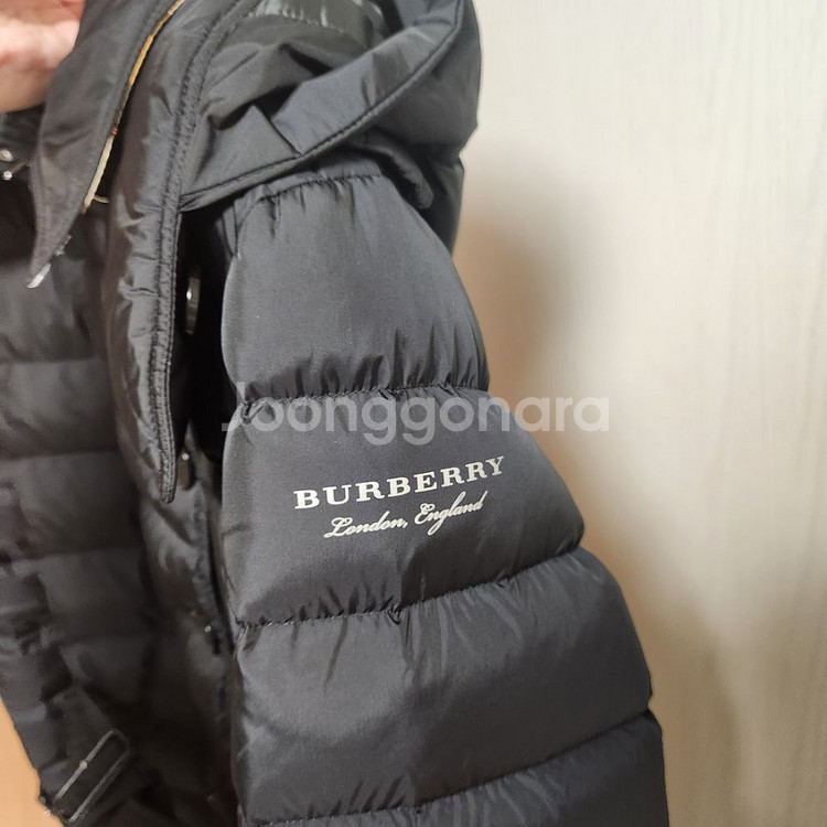 버버리 패딩 롱패딩 달마튼 블랙 (M) 정품--1