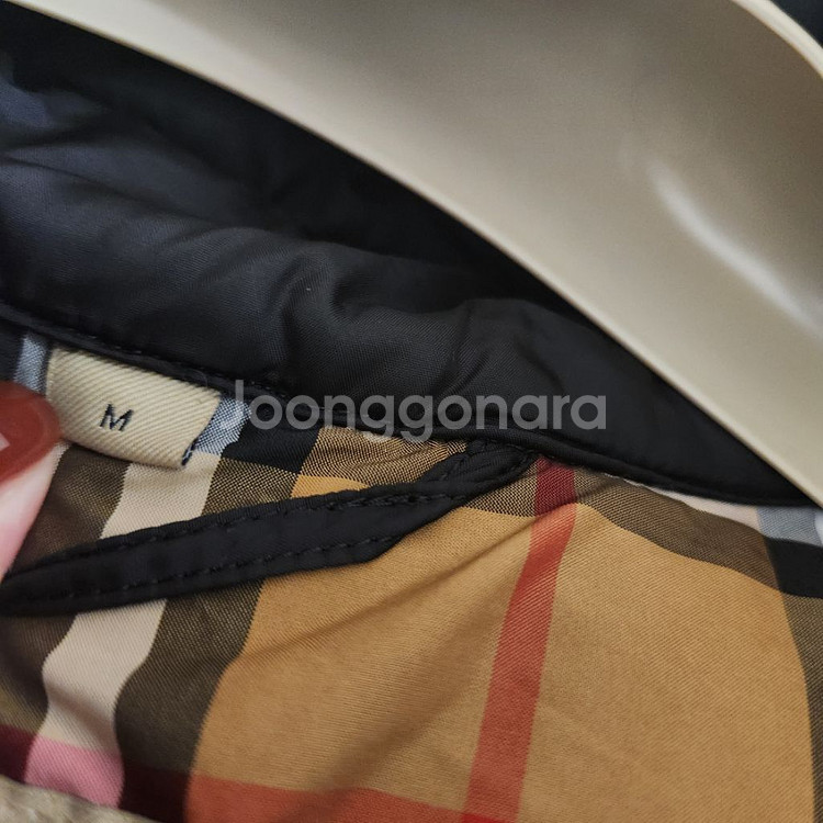 버버리 패딩 롱패딩 달마튼 블랙 (M) 정품--3