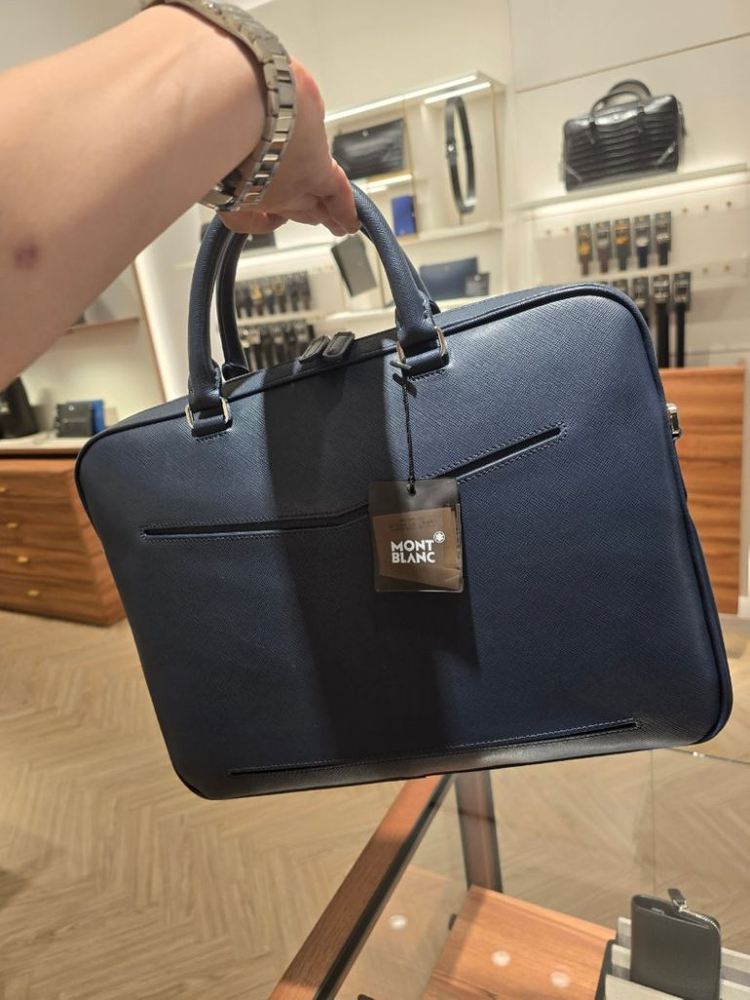해외몽블랑 서류가방 브리프케이스 토트 MB130095--0