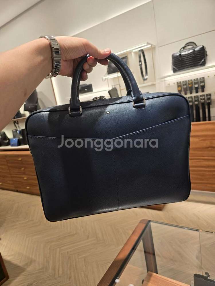 해외몽블랑 서류가방 브리프케이스 토트 MB130095--1