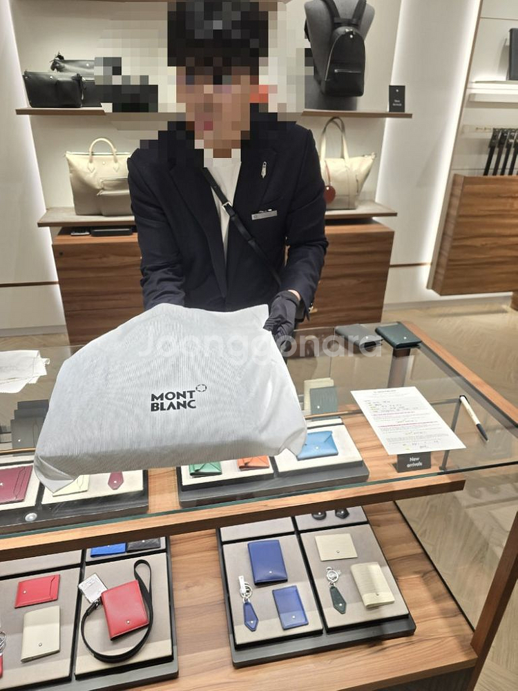 해외몽블랑 서류가방 브리프케이스 토트 MB130095--3