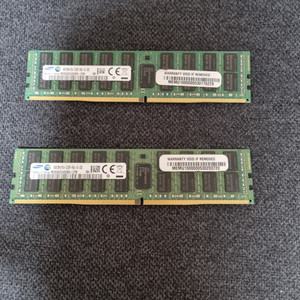 삼성 DDR4 ecc reg (16g)x2