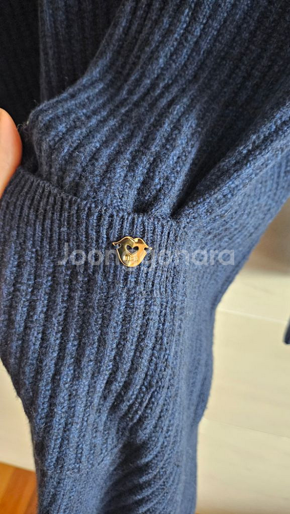 (정품) 버드바이쥬시꾸띄르 니트 원핏--4