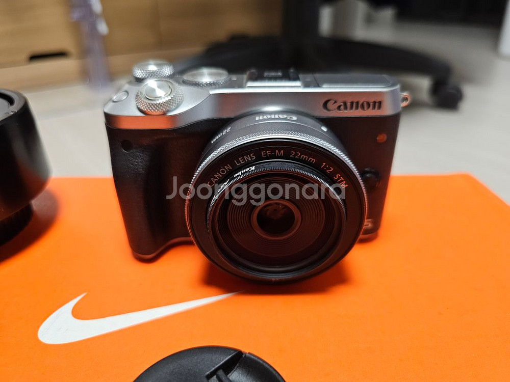 캐논 M6 미러리스 카메라--2