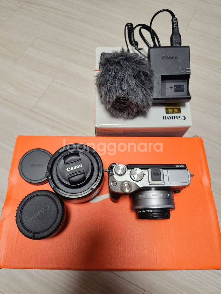 캐논 M6 미러리스 카메라--0