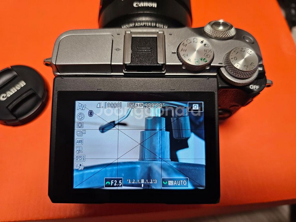 캐논 M6 미러리스 카메라--4