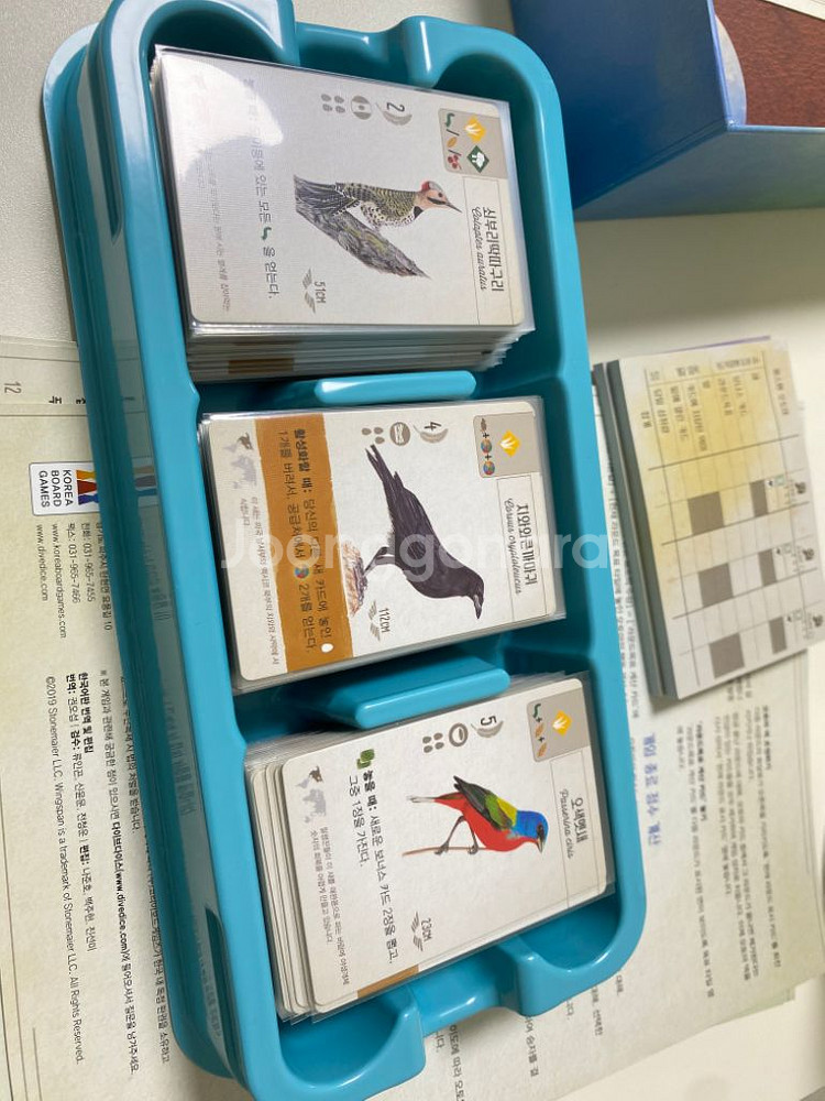 보드게임 윙스팬 + 오세아니아 확장 일괄 판매--4