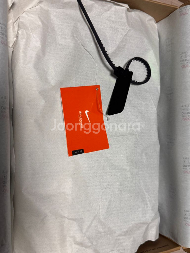 나이키 오프화이트 블레이저 로우 블랙 280--6