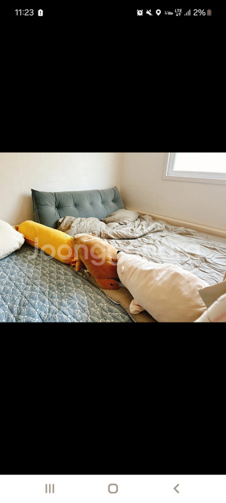 저상형 퀸+수퍼싱글 패밀리 침대 팔아요--4