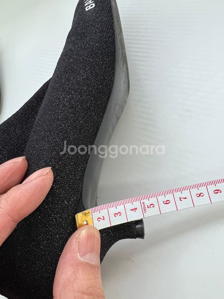 정품) 발렌시아가 여성 스틸레토 구두 36.5--8