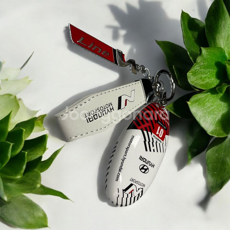 현대 아반테 그랜저 키홀더 키케이스 세트 N라인 디자인--2