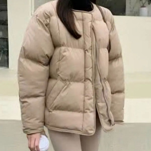 dan 여성 라운드넥 쇼패딩 프리사이즈