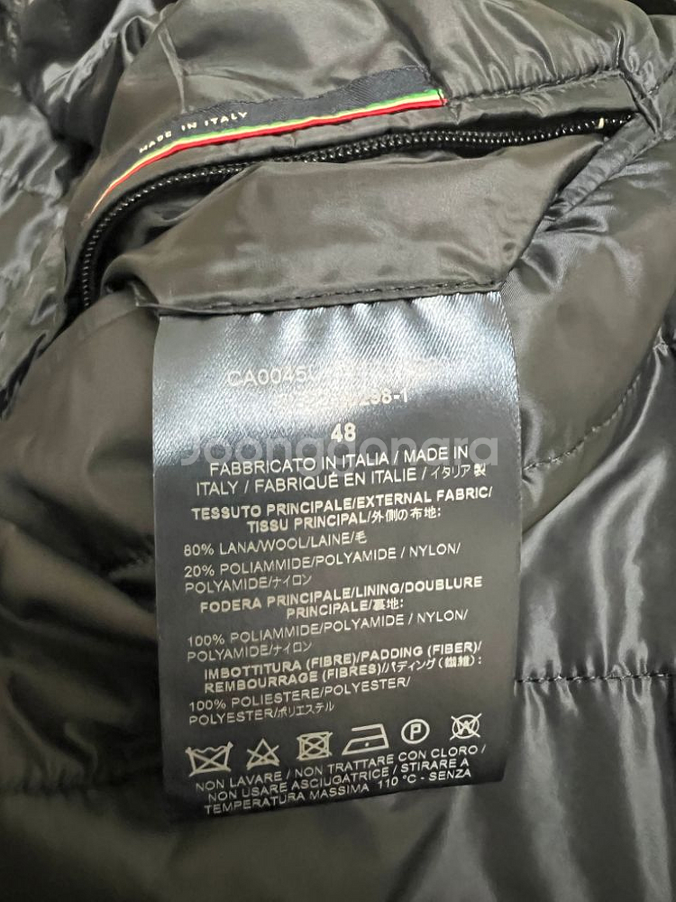 에르노 패팅코트 네이비 48--2