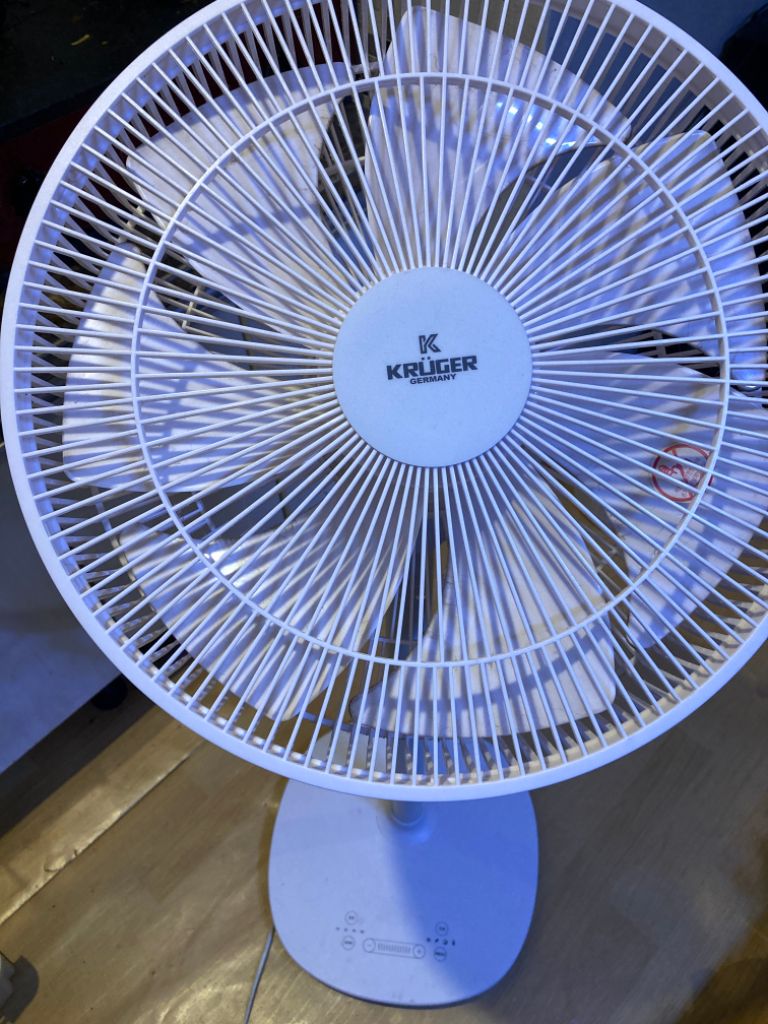 크루거 3d 회전 저소음 선풍기