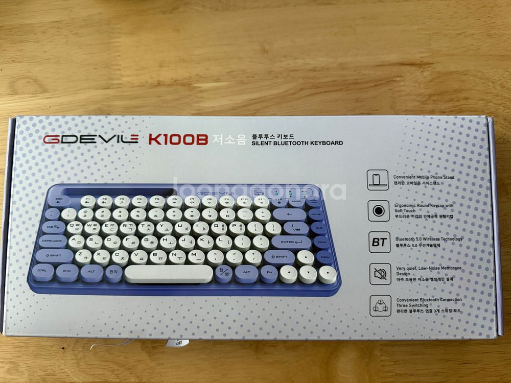 지데빌 k100b 키보드 팝니다--1