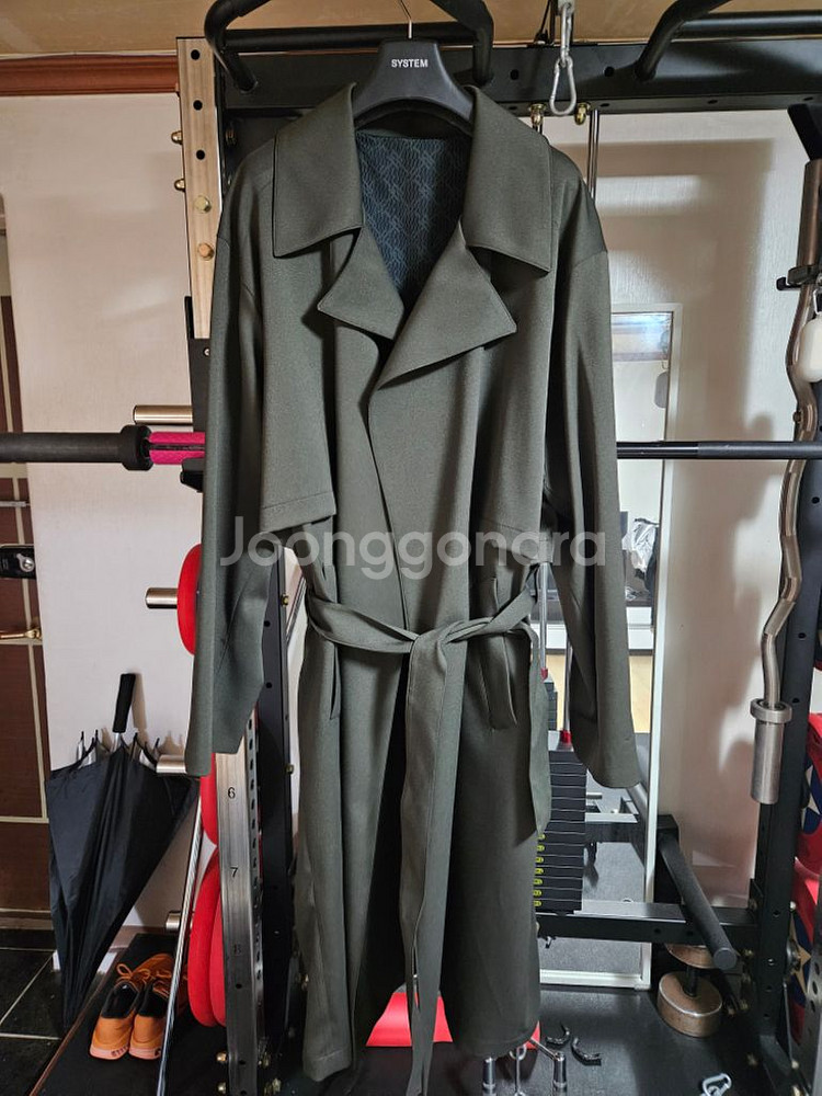 [105] 시스템옴므 22fw 울 트렌치 코트--1