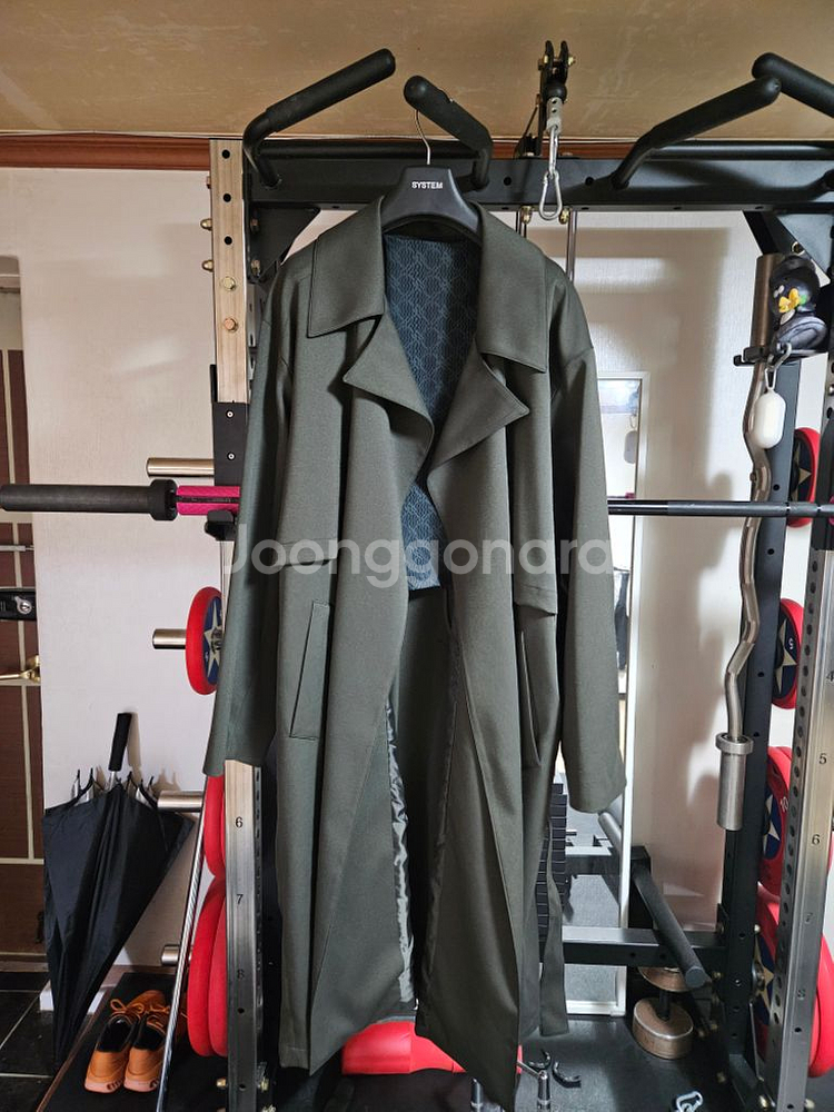 [105] 시스템옴므 22fw 울 트렌치 코트--0