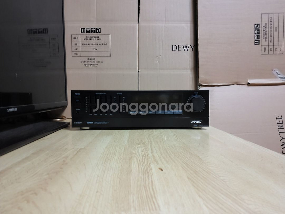 인켈 인티앰프 AI 6600 (오디오 스피커 음향기기--0
