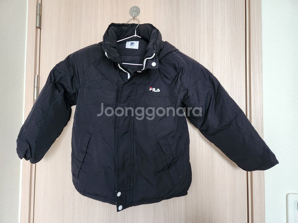 아동휠라패딩잠바140--1