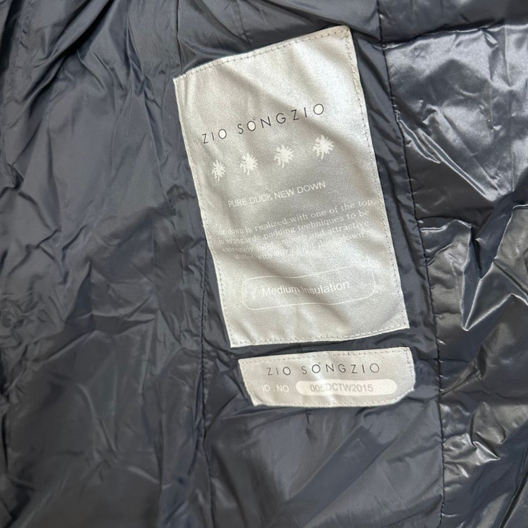 지오송지오 오리털 롱패딩 점퍼 55사이즈 J3--5