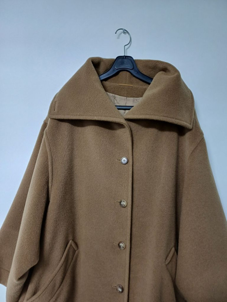 명품 막스마라 오버핏 모직 하프코트(새상품급.오버핏95--2