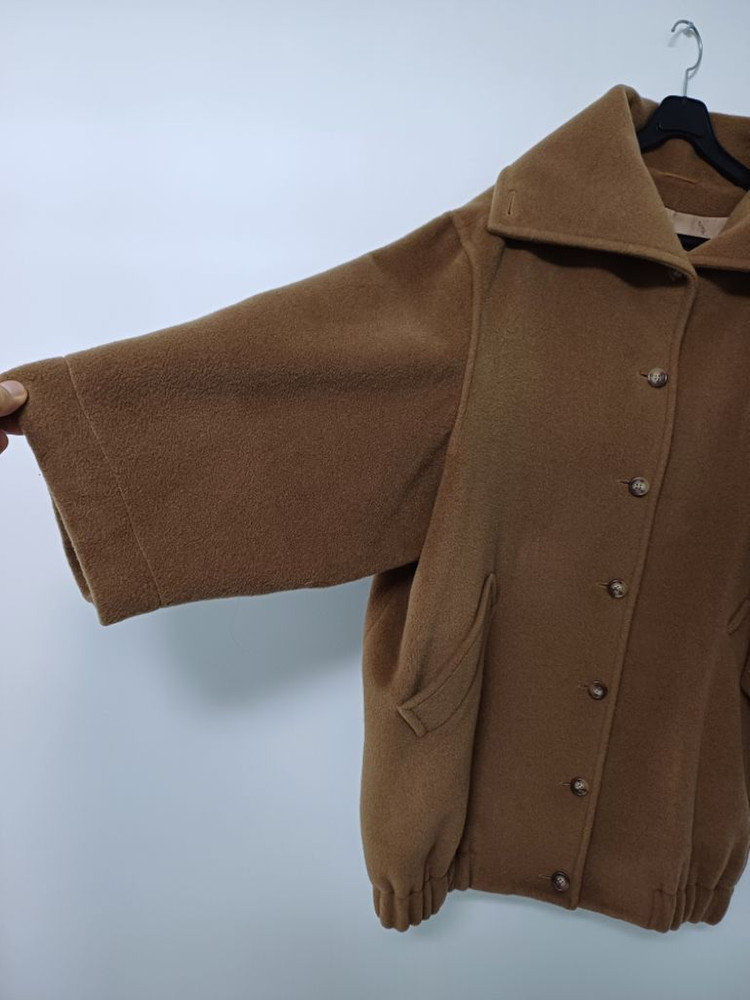 명품 막스마라 오버핏 모직 하프코트(새상품급.오버핏95--4