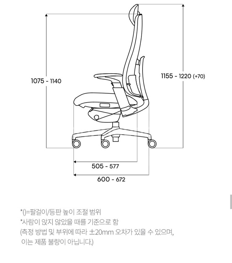 새상품 시디즈 T90 하이엔드 컴팩트 좌석 의자 컨템퍼--3