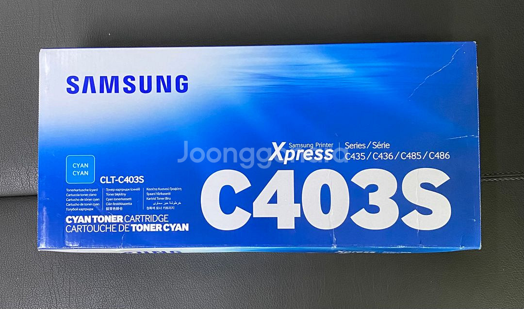 삼성전자 c403s 카트리지 파랑 새상품 택포--0