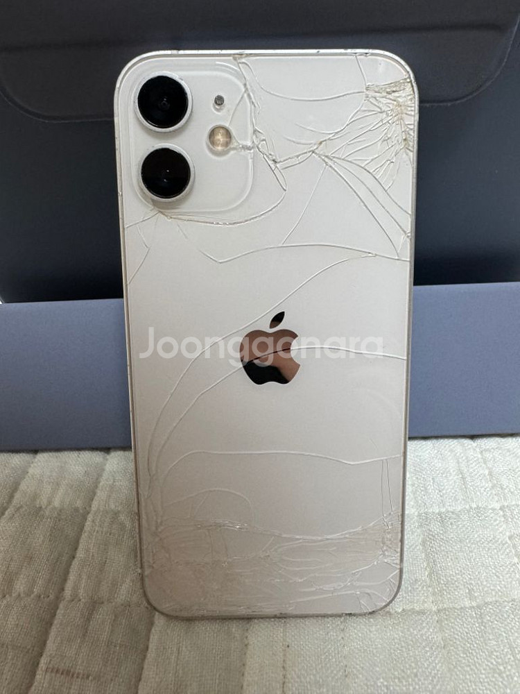 아이폰12미니 128기가 화이트 (후면파손)--1