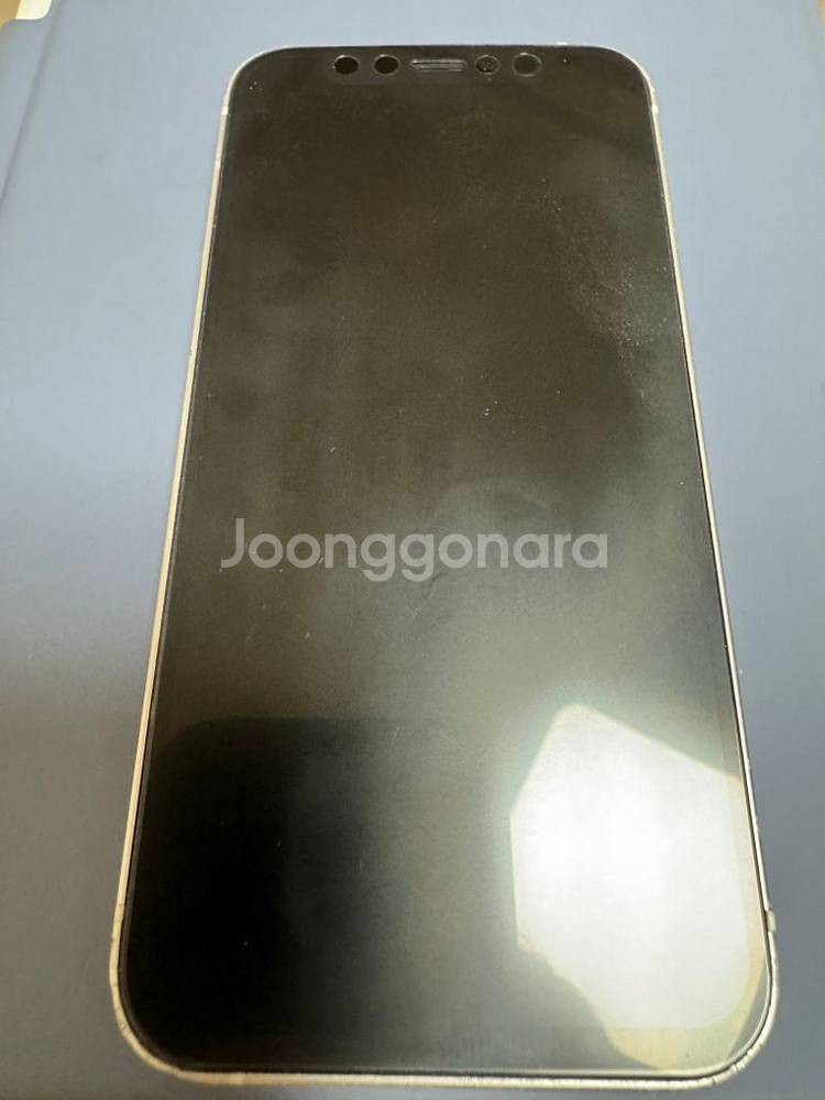 아이폰12미니 128기가 화이트 (후면파손)--5