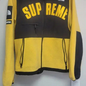 슈프림 노스페이스 아크로고 디날리 후리스 옐로우 M