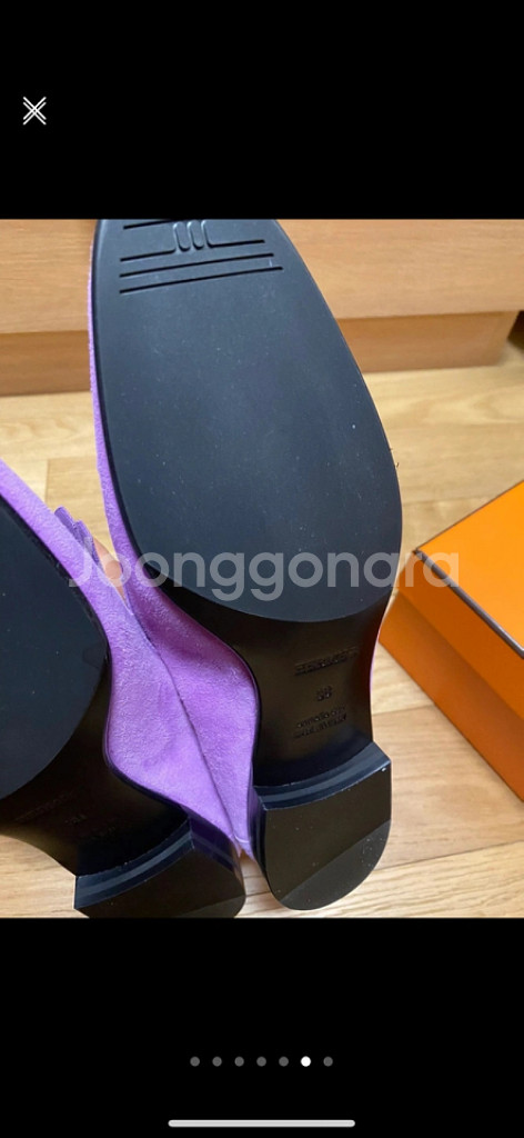 에르메스 정품 새상품 38size--5