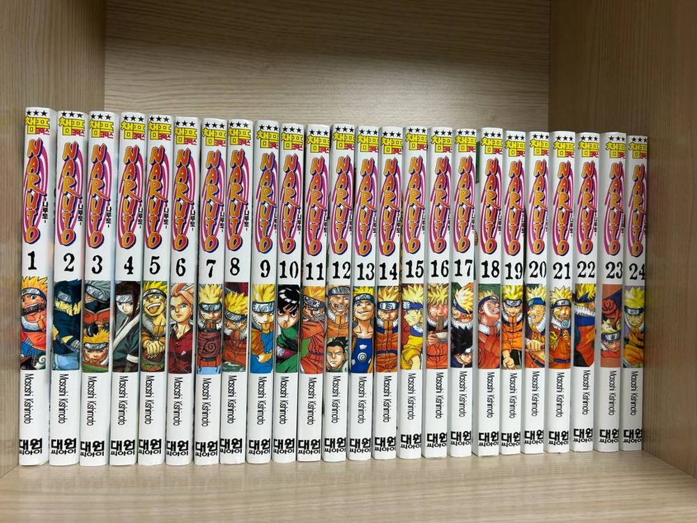 나루토 만화책 전권 1~72--0