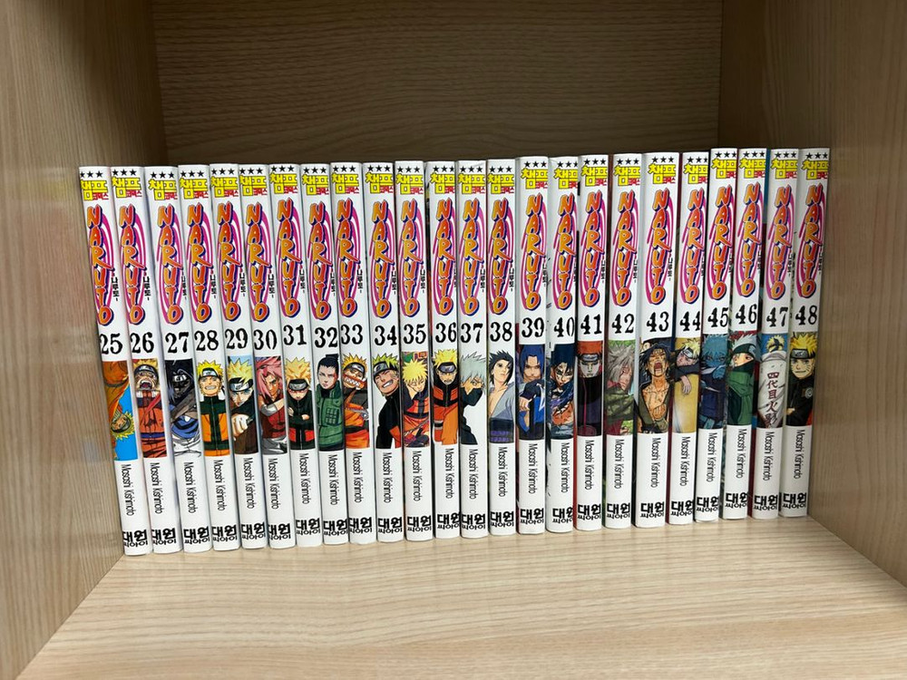 나루토 만화책 전권 1~72--1