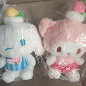 산리오 마이멜로디 &포차코 중형 인형(새상품)45cm