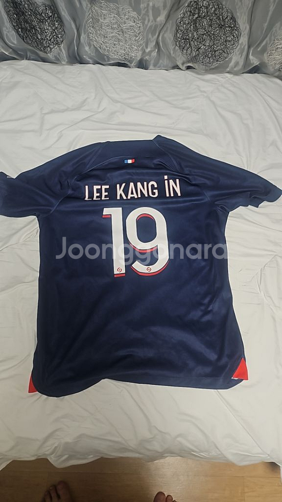 PSG 23-24 이강인마킹 유니폼 팝니다(사이즈 10--1