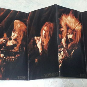 X-JAPAN 병풍형 초회한정 싱글