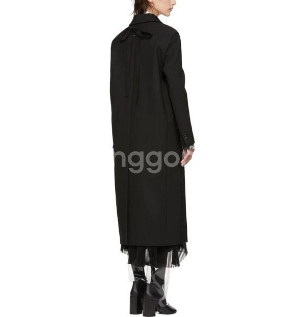 MM6 메종 마르지엘라 더블 브레스티드 코트--2