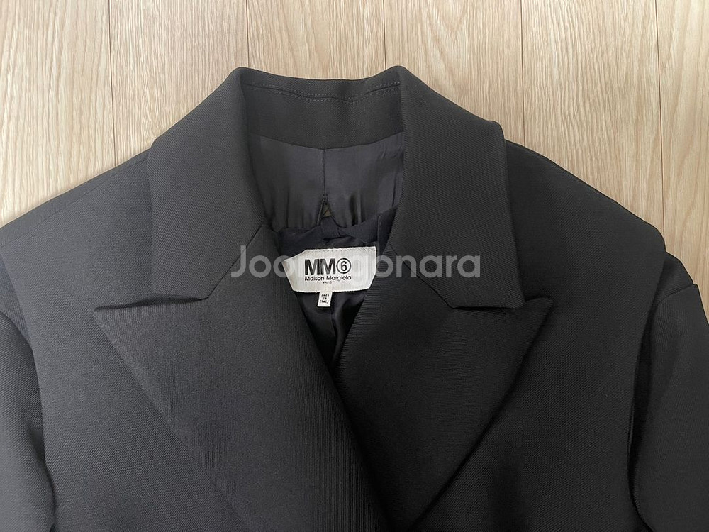 MM6 메종 마르지엘라 더블 브레스티드 코트--6