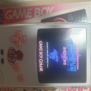 닌텐도 게임보이컬러 포켓몬 팩2개 포함 백라이트