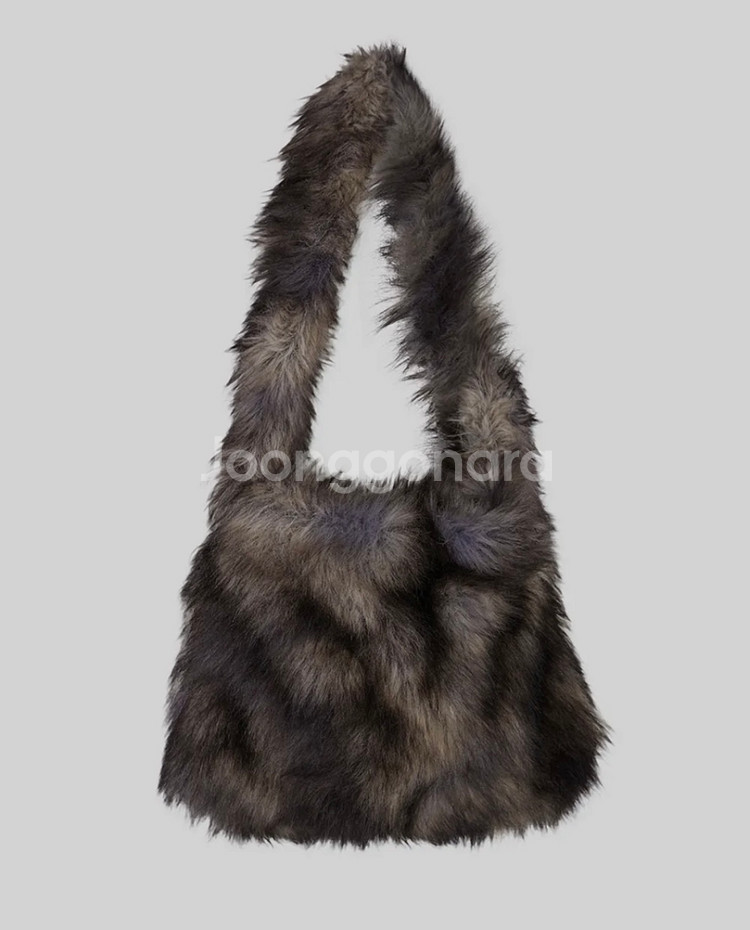 세릭 크로스백 MOHAIR CROSS BAG / BLA--0