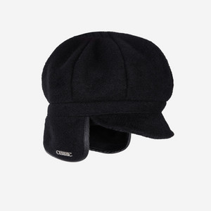 세릭 모자 WOOL NEWSBOY CAP / BLACK
